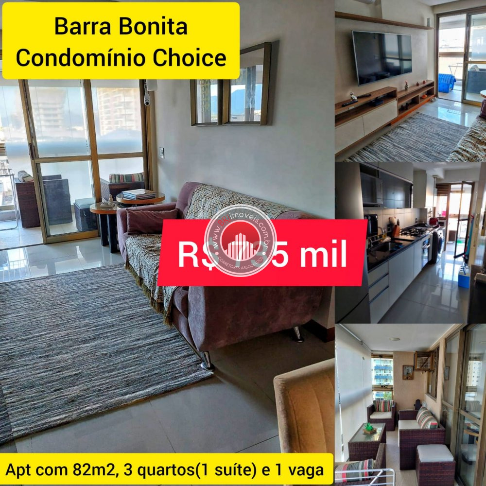 Apartamento  venda  no Recreio dos Bandeirantes - Rio de Janeiro, RJ. Imveis