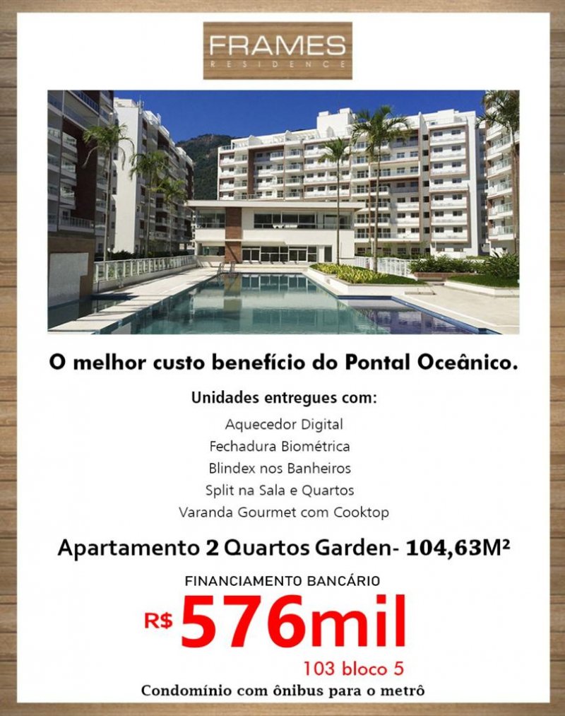 Apartamento - Venda - Recreio dos Bandeirantes - Rio de Janeiro - RJ