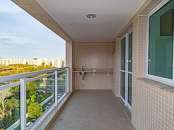 Belo apartamento 3 quartos Barra Wave Barra da Tijuca