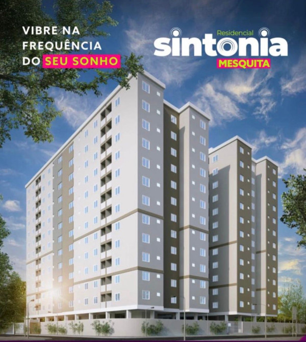Residencial Sintonia Mesquita: Primeiro Prdio Alto da Cidade com Apartamentos Modernos e Lazer Completo