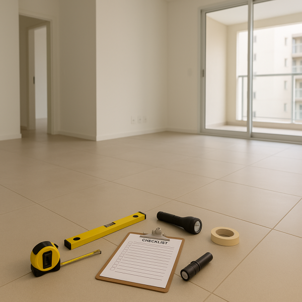 Cartilha Completa de Vistoria Apartamento Novo da Construtora