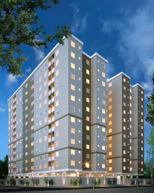 Residencial Sintonia Mesquita: Primeiro Prédio Alto da Cidade com Apartamentos Modernos e Lazer Completo